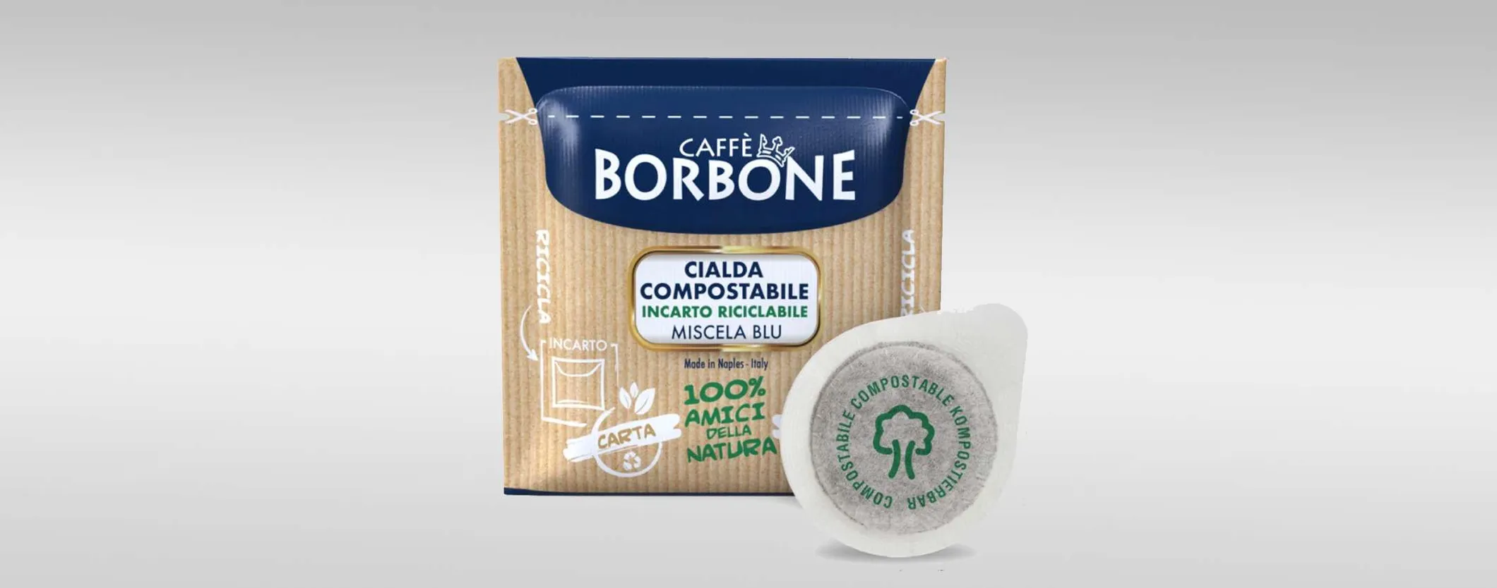 Fai scorta di Caffè Borbone: 600 cialde a 14 centesimi l'una solo su eBay