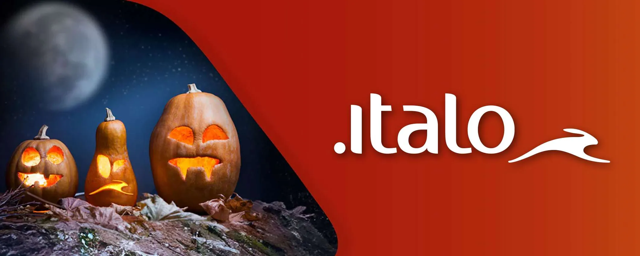 Italo, nuovi sconti per Halloween: fino al 30% in meno sui treni alta velocità