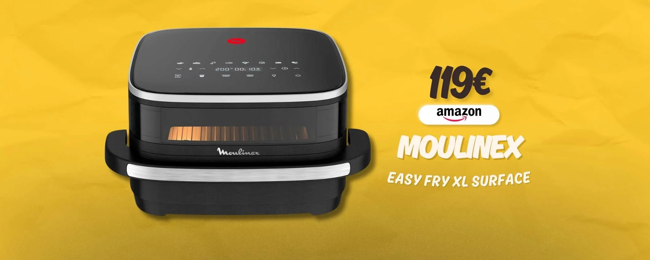 Questa Moulinex Easy Fry ti fa mangiare gustoso ma sano (prezzo FRITTO)
