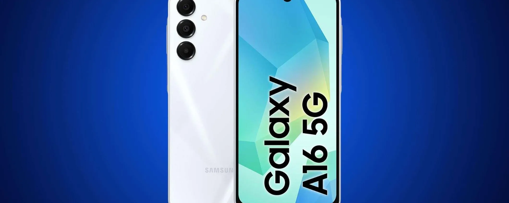 Solo 169€ per il Samsung Galaxy A16 5G: il midrange da prendere oggi
