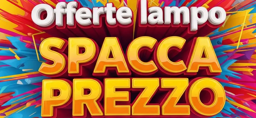 Offerta lampo Amazon SPACCA PREZZO per l'11 settembre: occasioni da 8,53€