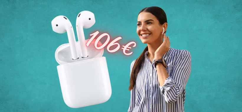 AirPods di 2ª generazione a SOLI 106€ su Amazon, PREZZO SHOCK