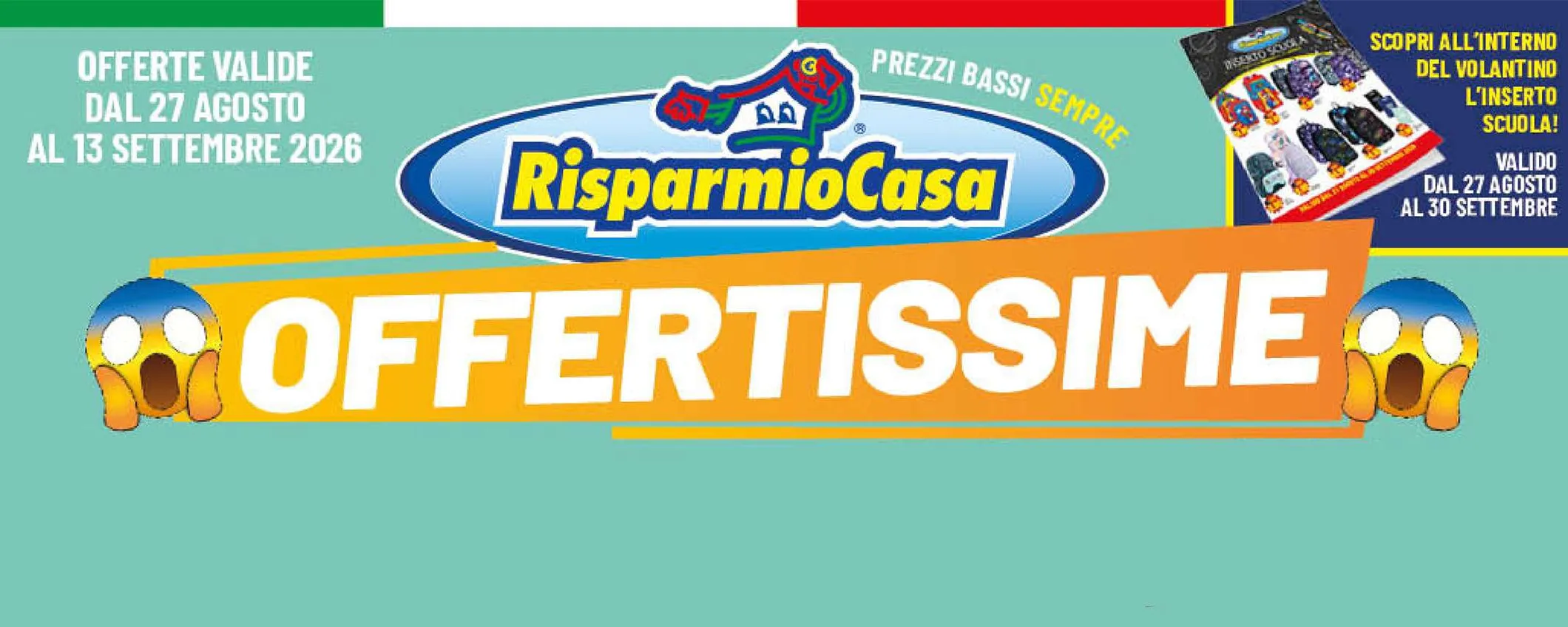 Volantino RisparmioCasa, con le offertissime ricevi gli auricolari a 5€