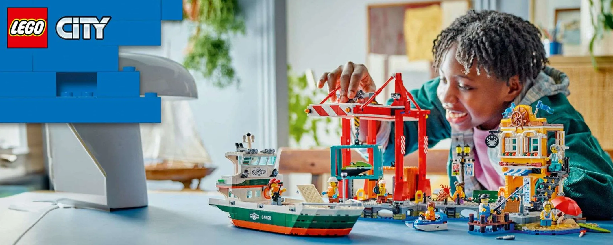 Set LEGO City Porto e Nave Merci a prezzo ribassato: occasione Amazon (-20%)
