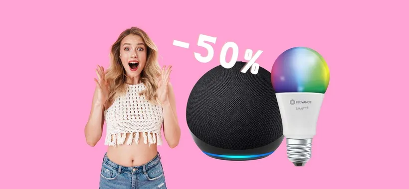 Echo Dot (5ª generazione) più lampadina smart a MENO di 40€