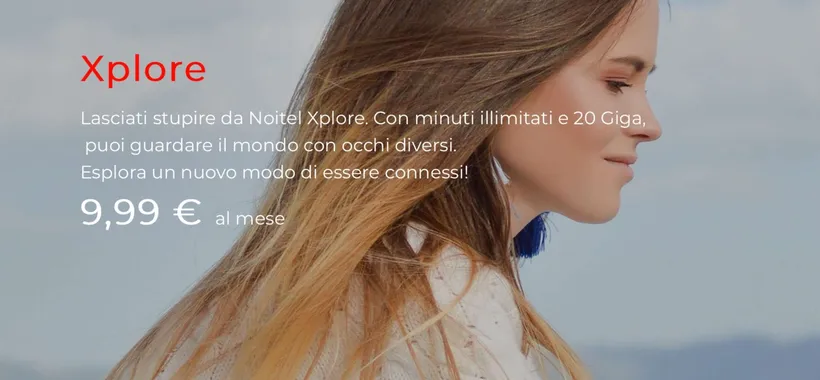 Noitel Explore: nuova promo a meno di 10€ al mese