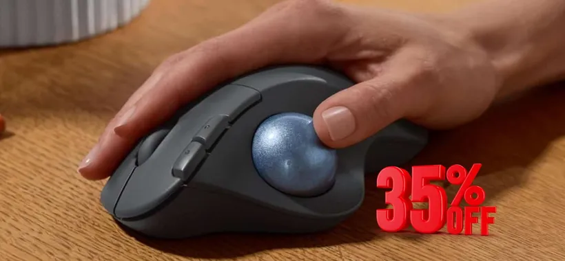 Logitech Ergo M575 è il mouse wireless per chi vuole fare zero sforzo (-35%)