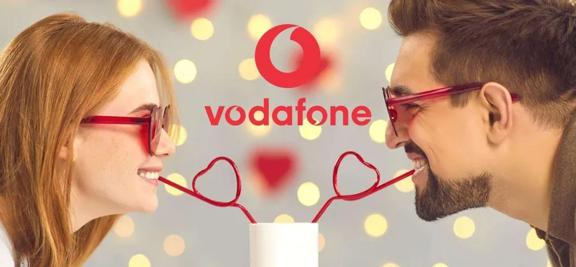 Vodafone a San Valentino raddoppia i Giga per un anno