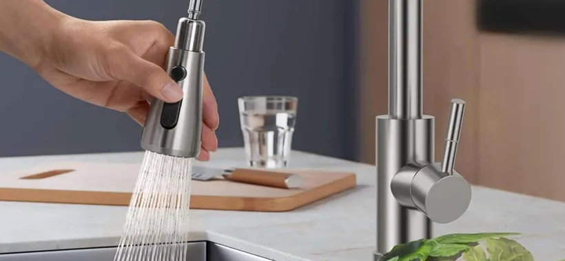 Trasforma il tuo rubinetto con questo miscelatore con doccetta: doppia offerta Amazon