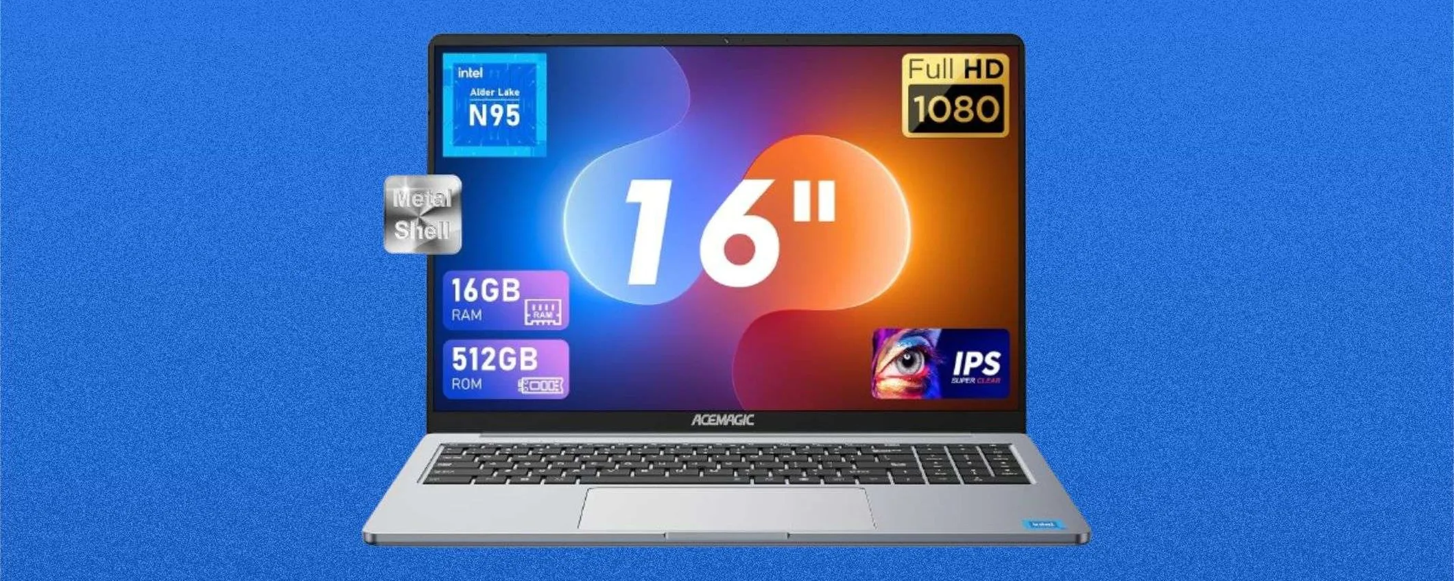 Laptop da 16