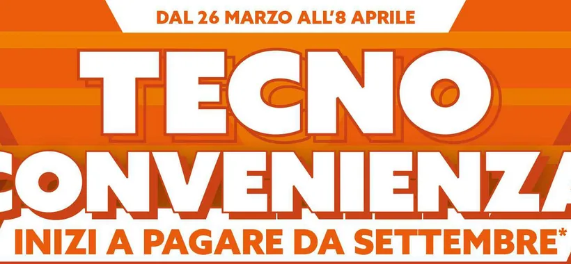 Volantino Expert, con la promo "Tecno Convenienza" inizi a pagare da settembre