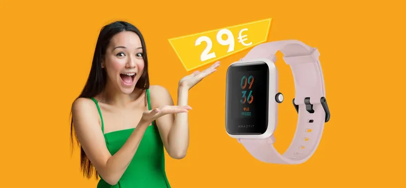Amazfit Bip S: prezzo SGRETOLATO nel Cyber Monday, ora è tuo a 29€