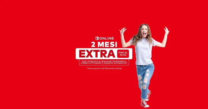 Nintendo sta regalando 2 mesi gratis di Nintendo Switch Online: come riscattarli