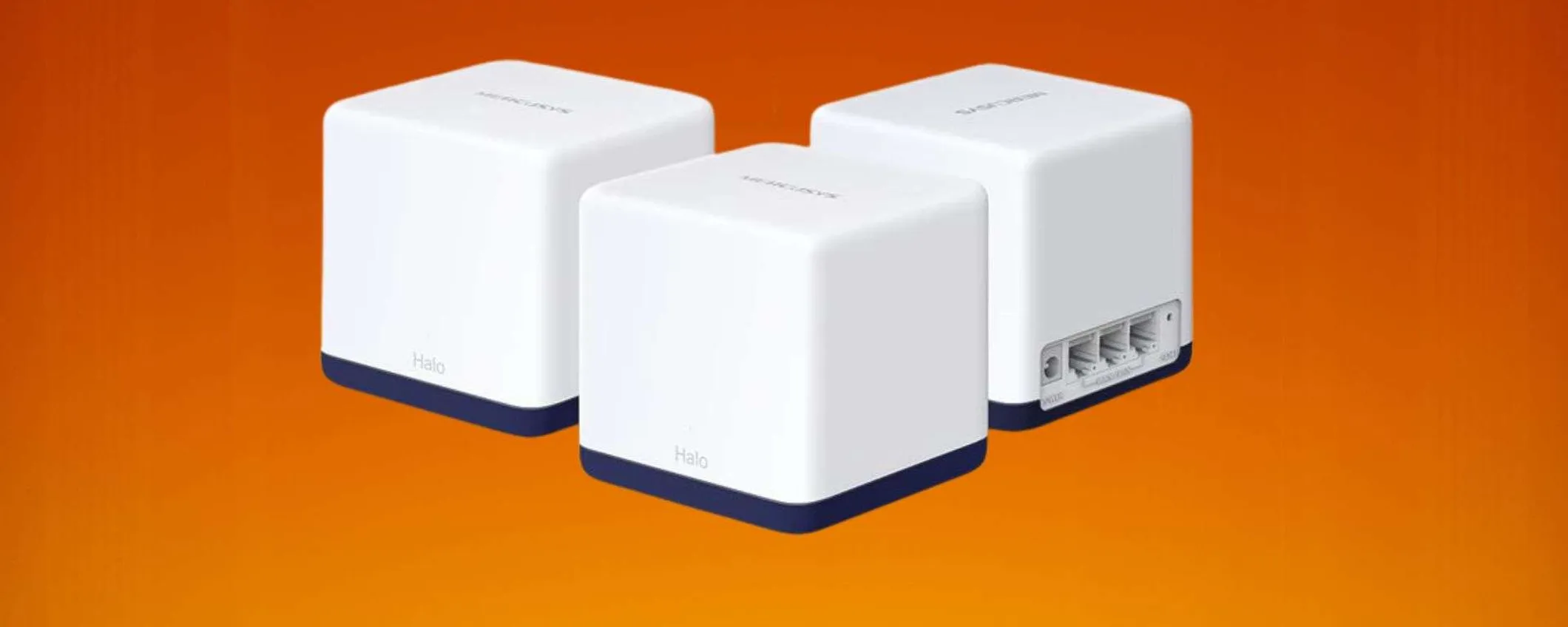Sistema Mesh da 3 in fortissimo sconto: con il 25% di sconto lo paghi 99€