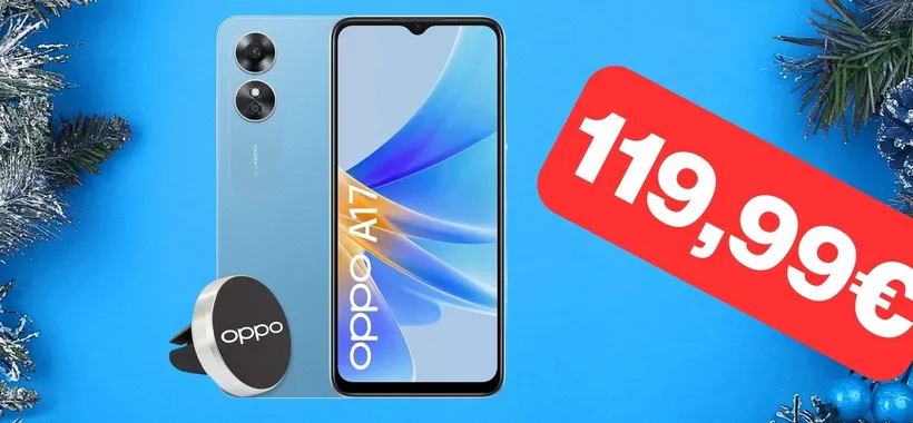 Smartphone OPPO A17 a 119,99€: SUPER OFFERTA Amazon