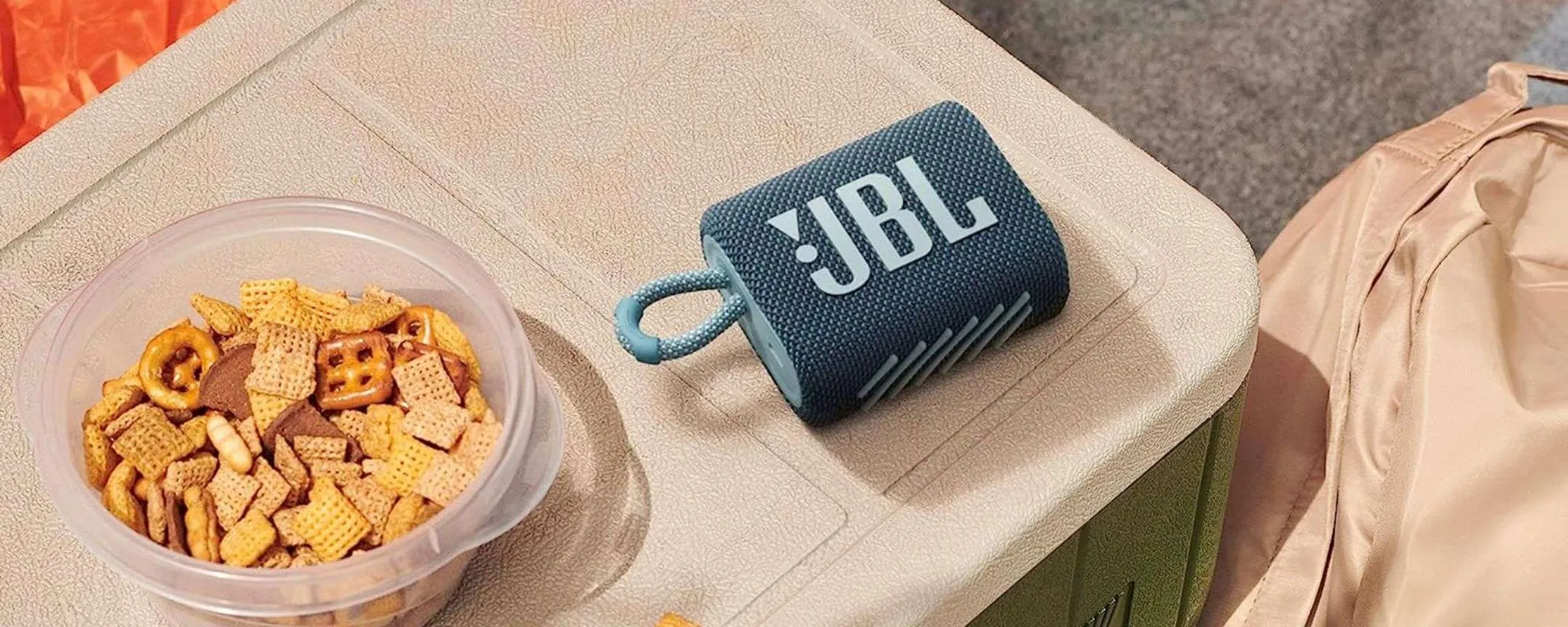 La piccola e POTENTE cassa Bluetooth JBL Go 3 crolla con il Prime Day