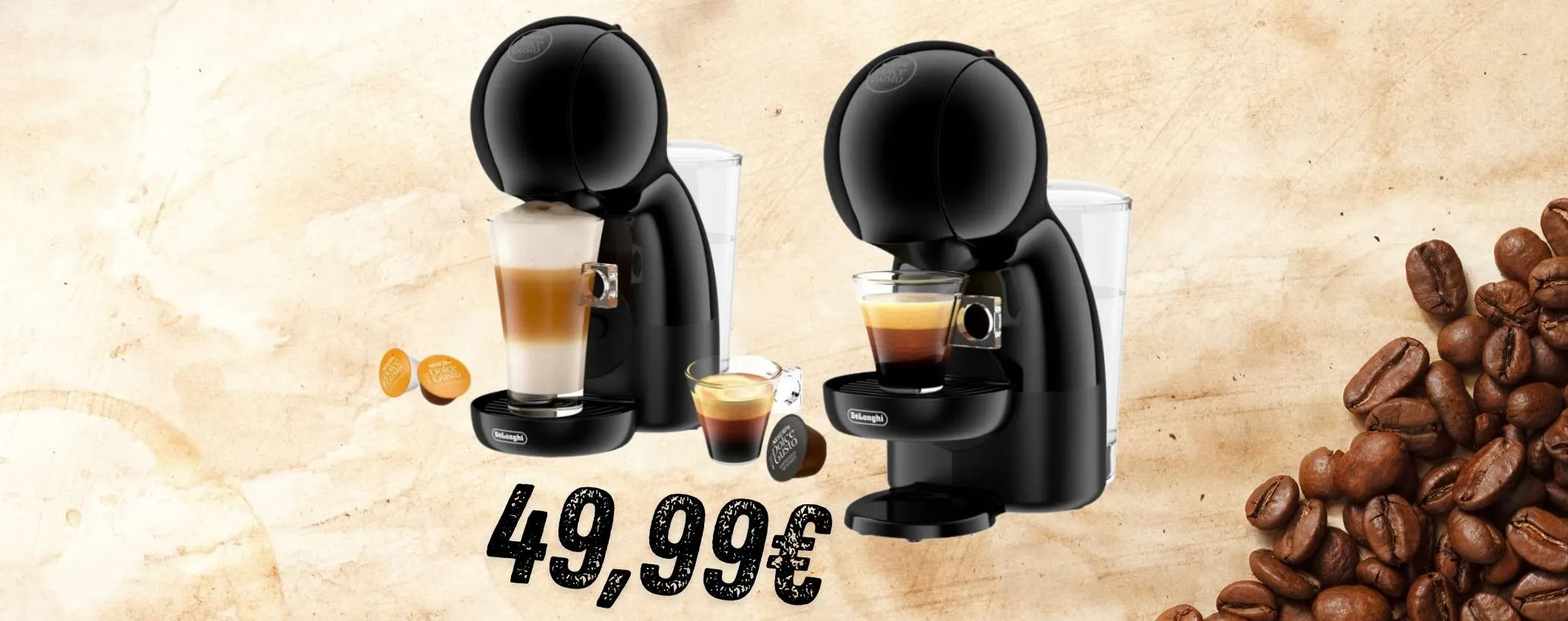 De’Longhi Piccolo Xs: caffè e cappuccino a casa buono come al bar a prezzo wow
