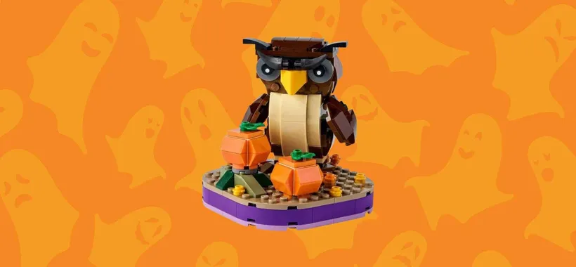 Con questo set LEGO Gufo è già Halloween su Amazon