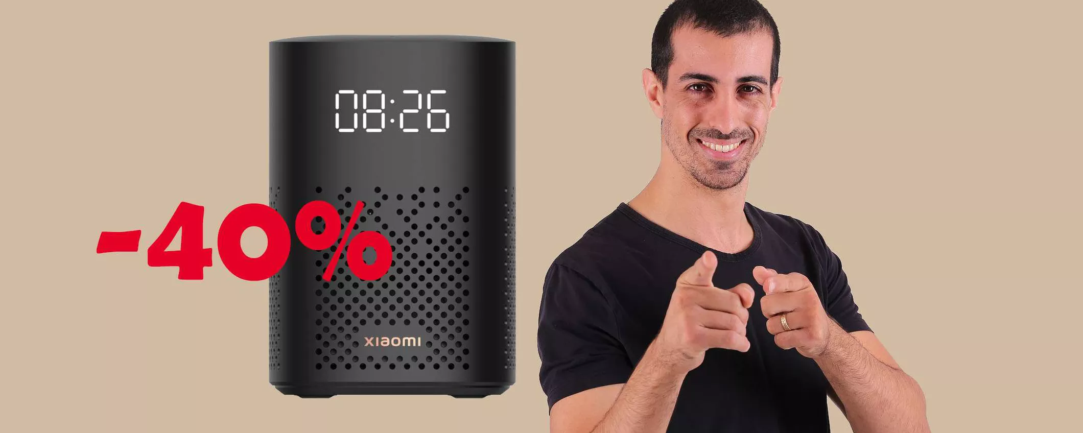 Xiaomi Smart Speaker in MEGA offerta: sconto FOLLE del 40%