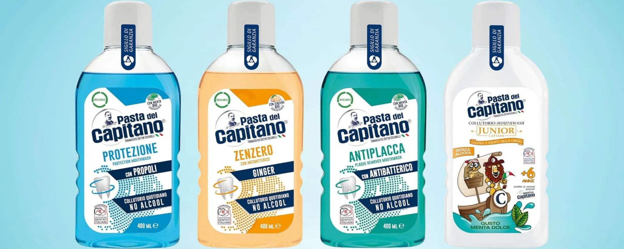 Pasta del Capitano FUORITUTTO Amazon: collutorio TOP da 1,54€ (fino a -47%)
