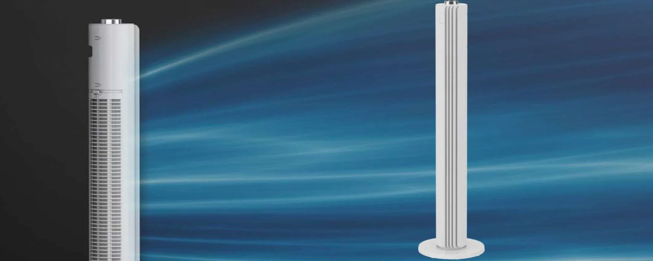 Da Rowenta un ventilatore a torre POTENTISSIMO: sconto 44% su Amazon