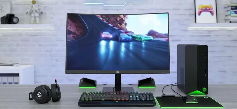Monitor gaming curvo HP X32c in offerta a meno di 270€ su Monclick