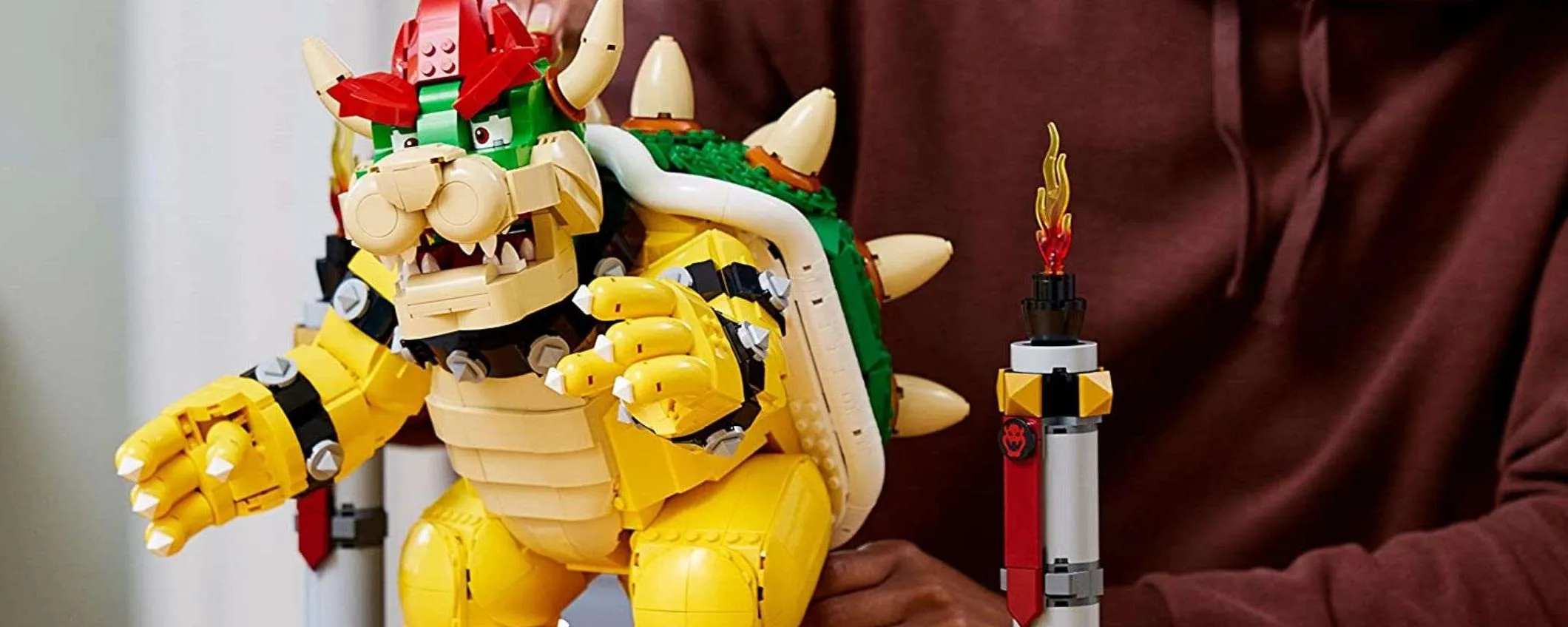 Costruisci il malvagio Bowser con questo fantastico set LEGO