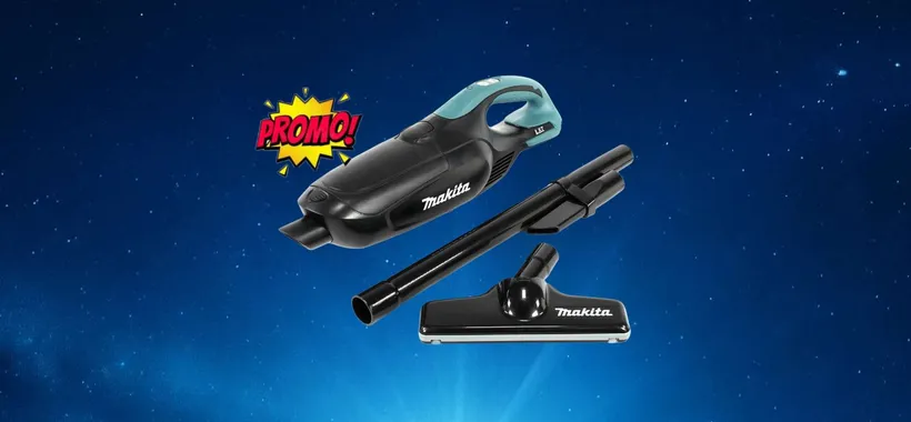 Aspirapolvere Senza Filo Makita: potenza incredibile a soli 33€