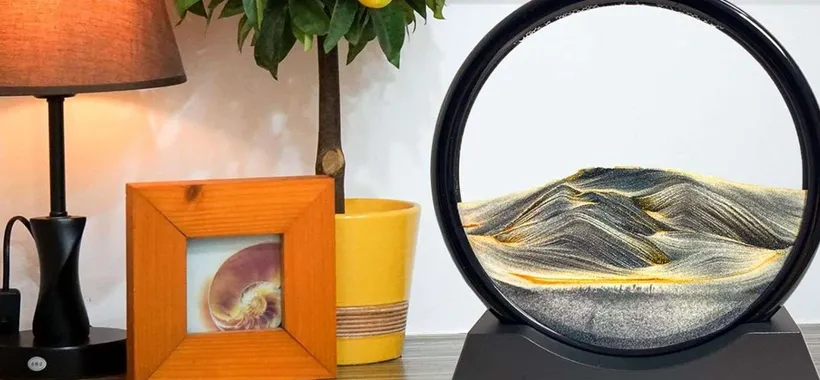 Pittura di sabbia che scorre: idea ORIGINALE per la tua casa a soli 17,99€
