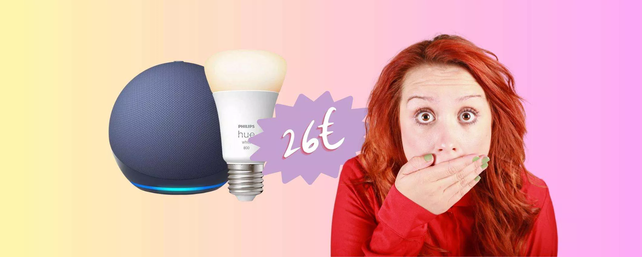 Offerta bomba : lampadina Philips Hue White a soli 4,99€!