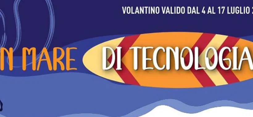 Volantino Unieuro, un mare di tecnologia in offerta: da Smart TV a laptop