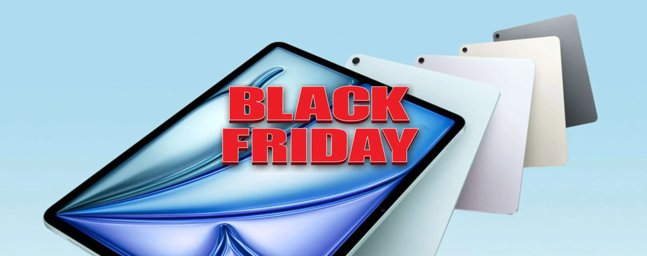 Apple iPad Air 11 M3: solo 533€ al Black Friday Amazon