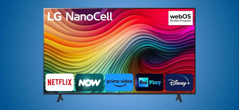 LG NanoCell 55'' 2024 in Offerta a 479€: super sconto del 36%