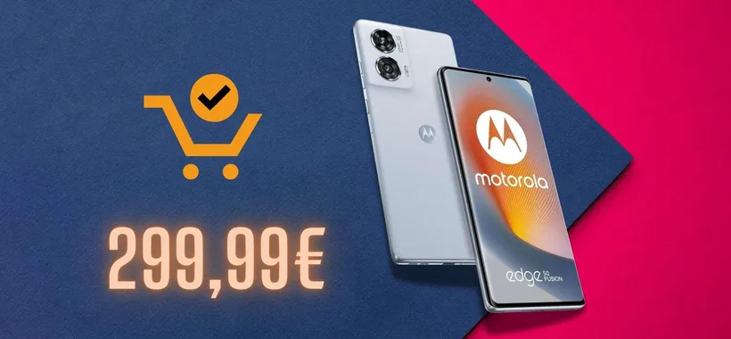 Motorola Edge 50 Fusion: con il codice sconto lo paghi meno di 300€