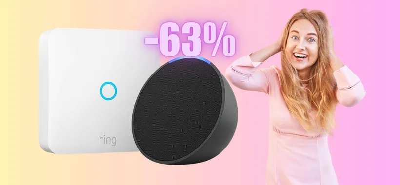 Ring Intercom + Echo Pop a PREZZO MAI VISTO (-63%)