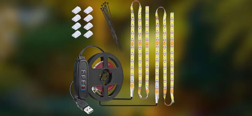 Luci per piante da interno: 120 LED a 11,19€, un AFFARE solo su Amazon (-44%)