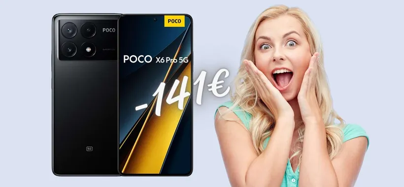 Xiaomi POCO X6 Pro da 512GB con display da 120Hz a 141€ in MENO