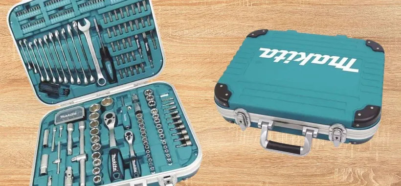 Makita, cassetta attrezzi 227 pezzi a 76€ invece di 134€: PAZZESCO