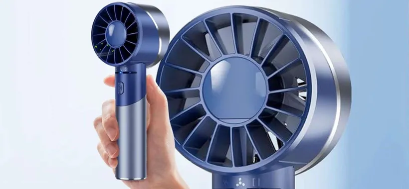 Ventilatore a 7,99€: POTENTE e ricaricabile, ti salva dal calore estremo