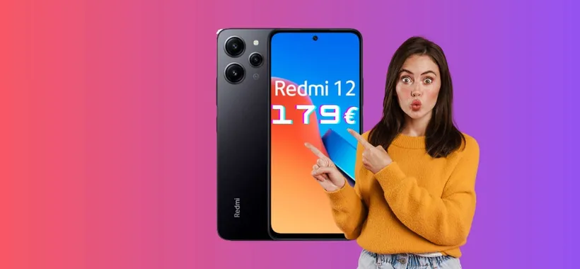 ULTIMO GIORNO per il Redmi 12 da 256GB a 179€ su Unieuro