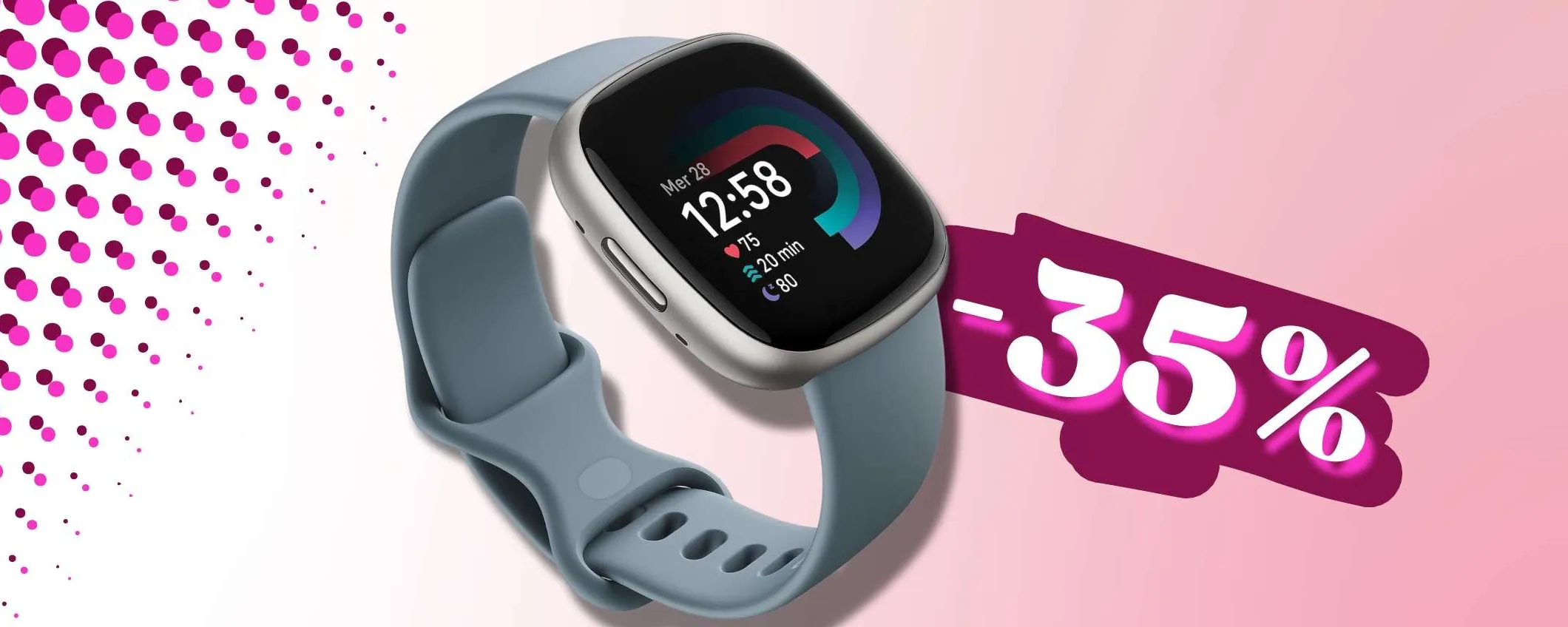 Fitbit VERSA 4 è un gioiello: smartwatch SOTTOCOSTO dedicato allo sport