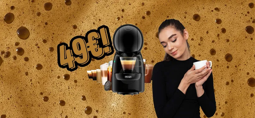 De’Longhi Piccolo Xs la macchina per un caffè espresso bar a soli 49€