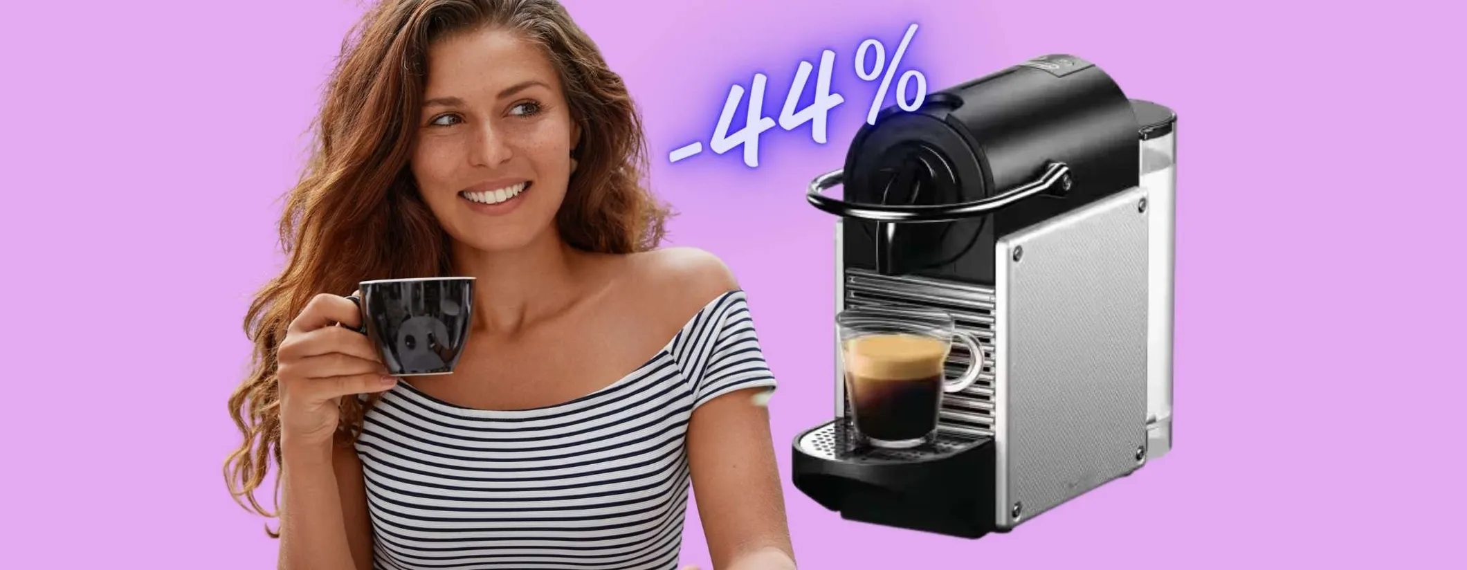 Nespresso Pixie: la macchina per un caffè buonissimo a un prezzo shock