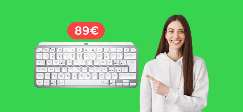 Tastiera Bluetooth Logitech, silenziosa e retroilluminata: 2 SCONTI