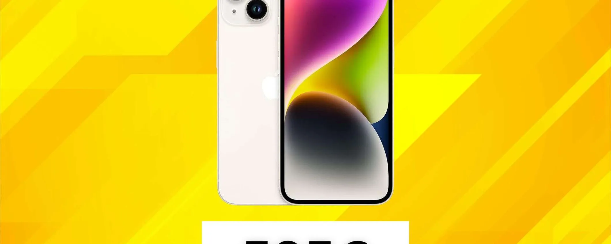 Apple iPhone 14, nuovo minimo: oggi è tuo a soli 595€ (anche a rate)