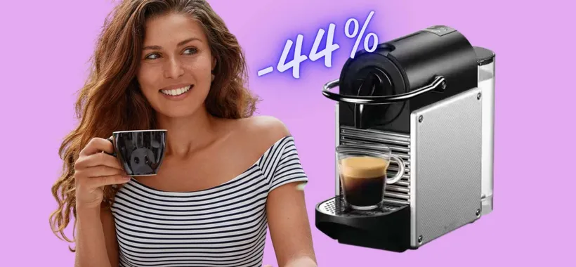 Nespresso Pixie: la macchina per un caffè buonissimo a un prezzo shock