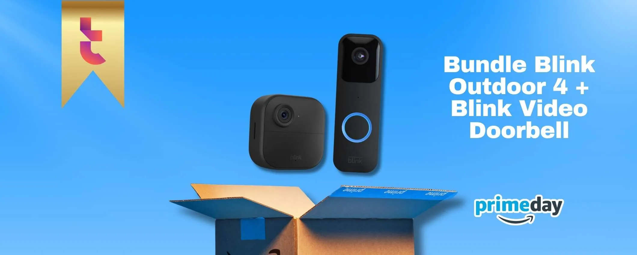 NUOVA Blink Outdoor 4 + Blink Doorbell: appartamento sicuro e smart (37€)