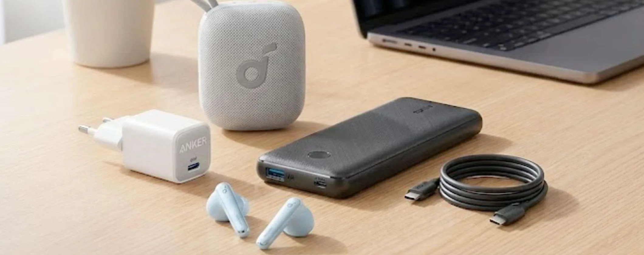 Anker da 9,99€ su Amazon: sconti con prezzi da svuotatutto sulla tecnologia