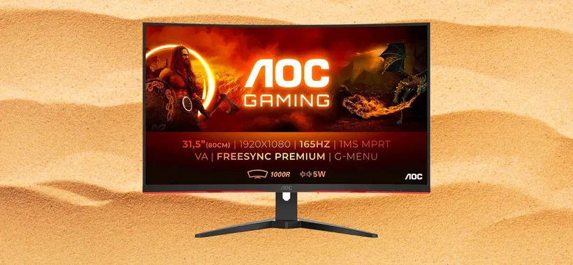 32 pollici di SPETTACOLO con questo Monitor Curvo AOC (-26%)