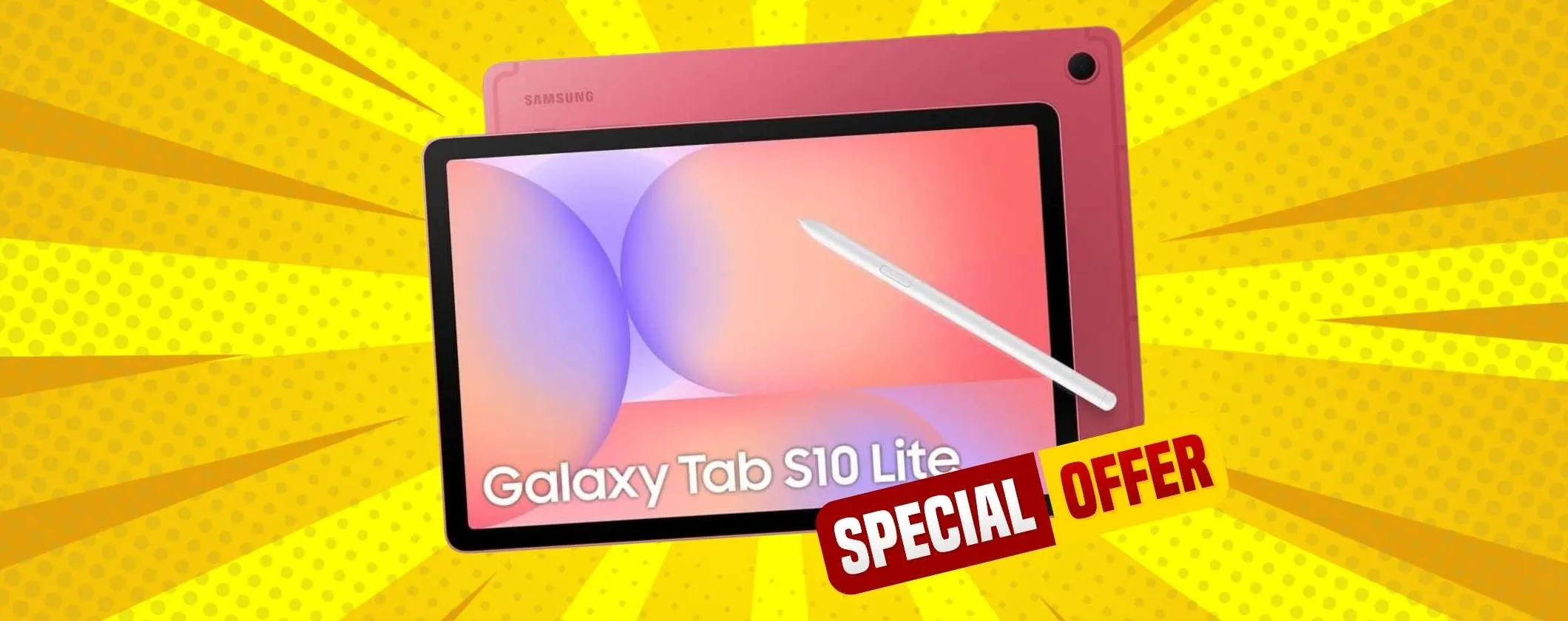 Samsung Galaxy Tab S10 Lite: ottimo rapporto qualità prezzo (-37%)